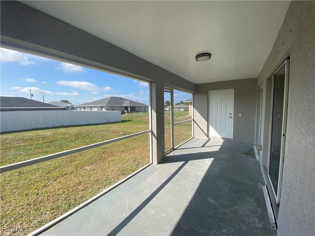 4543 20th Street Southwest Lehigh Acres, FL 33973 - Photo 15 of 19 a view of balcony with ocean view