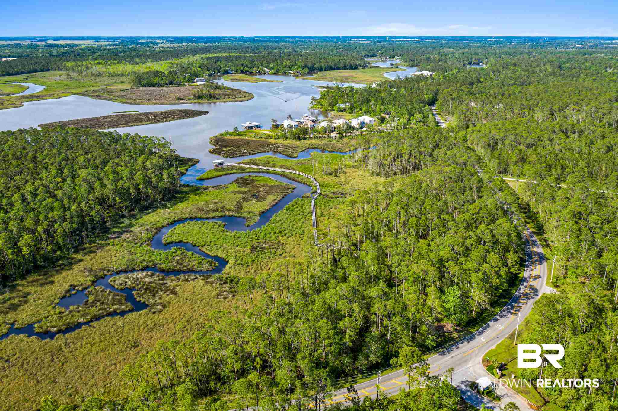 0 Beatrice Road Gulf Shores, AL 36542 - Photo 24 of 25 Ariel view of Boardwalk