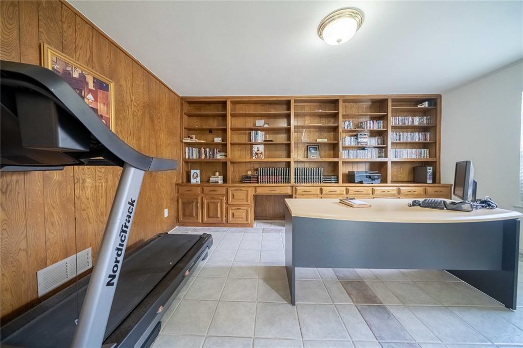 919 Green Hills Road Duncanville, TX 75137 - Photo 6 of 37 Home office with light tile patterned floors