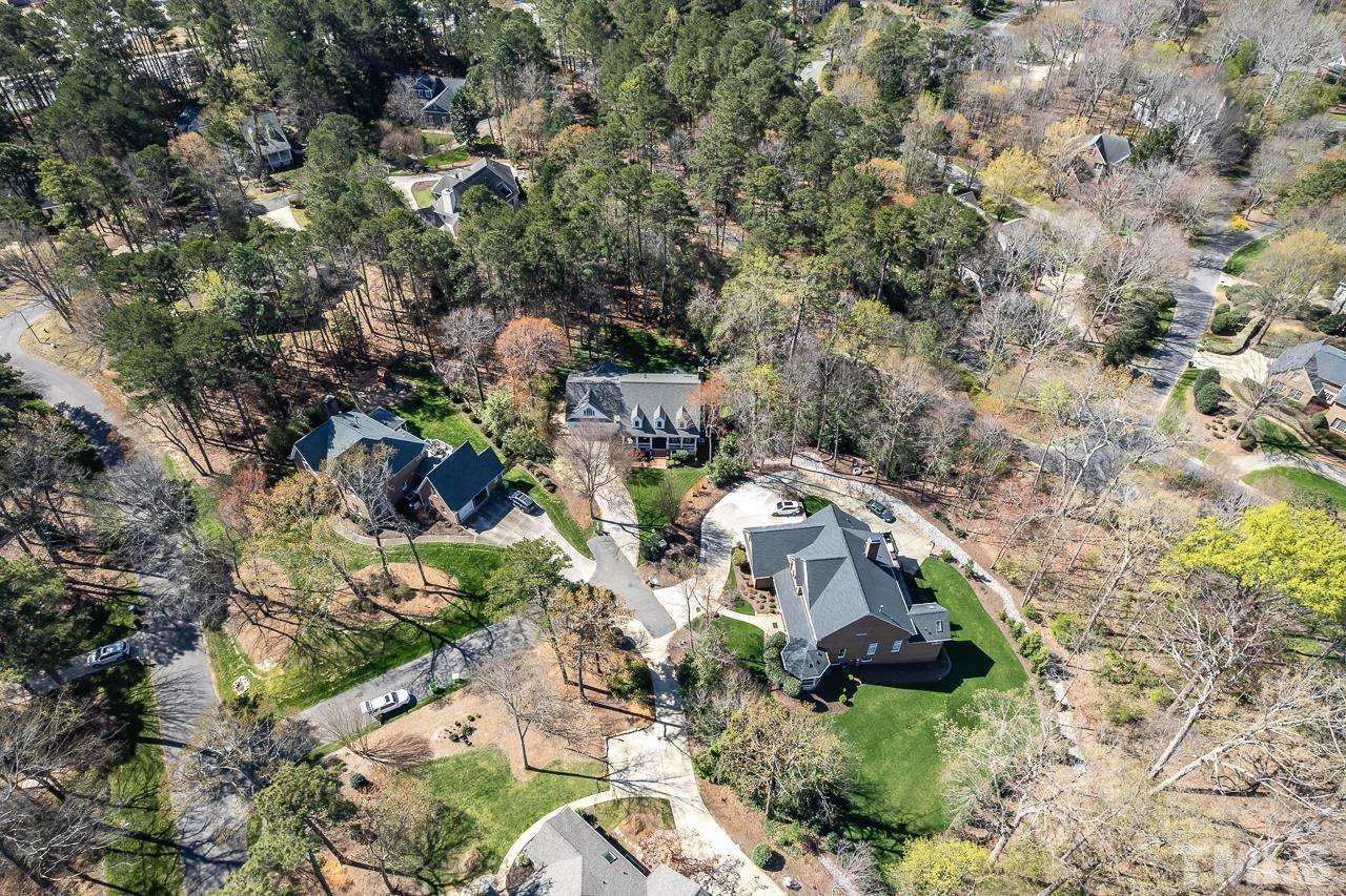 301 Medoc Lane Raleigh, NC 27615 - Photo 48 of 55 an aerial view of a residential houses with outdoor space