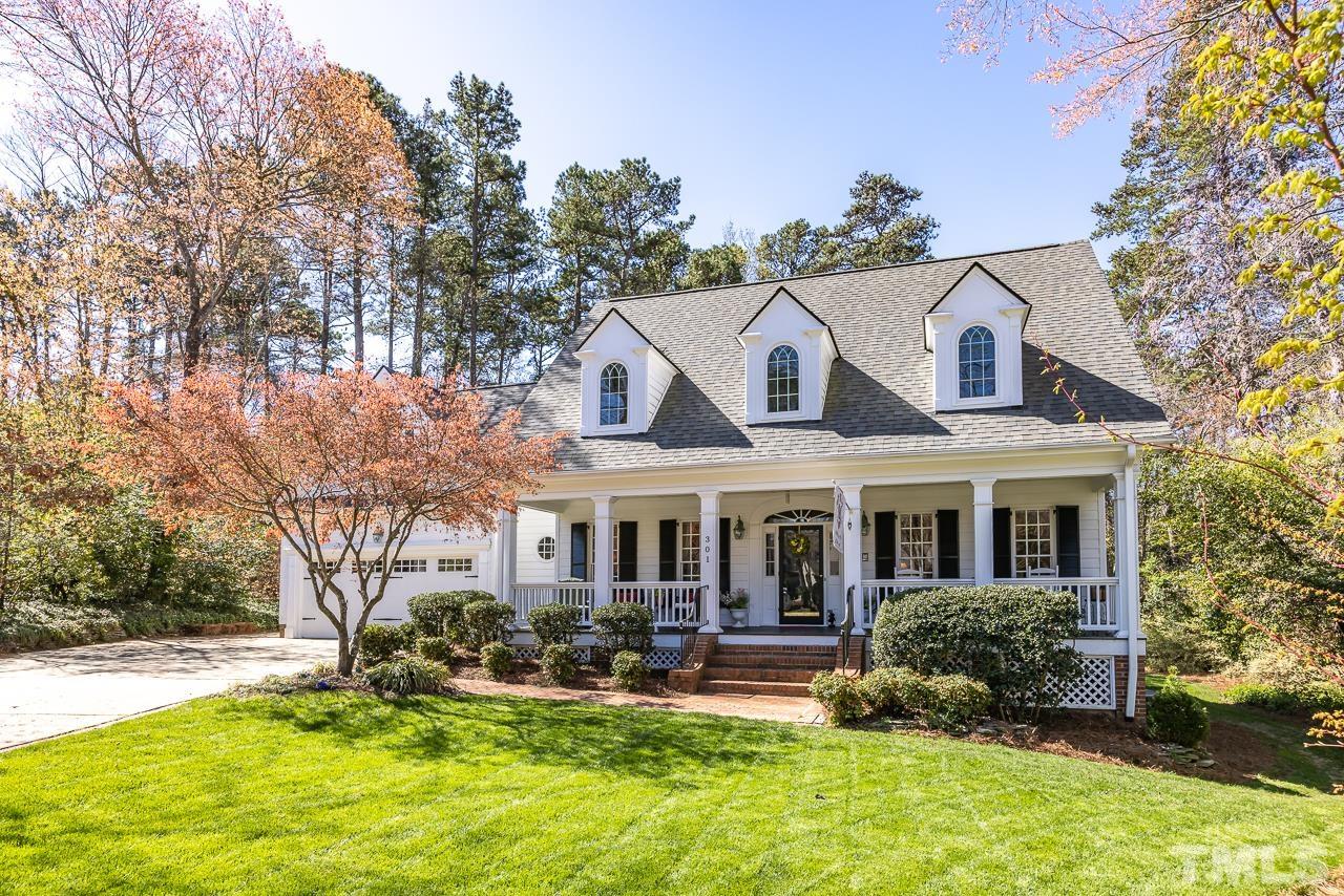 301 Medoc Lane Raleigh, NC 27615 - Photo 55 of 55 front view of a house with a yard