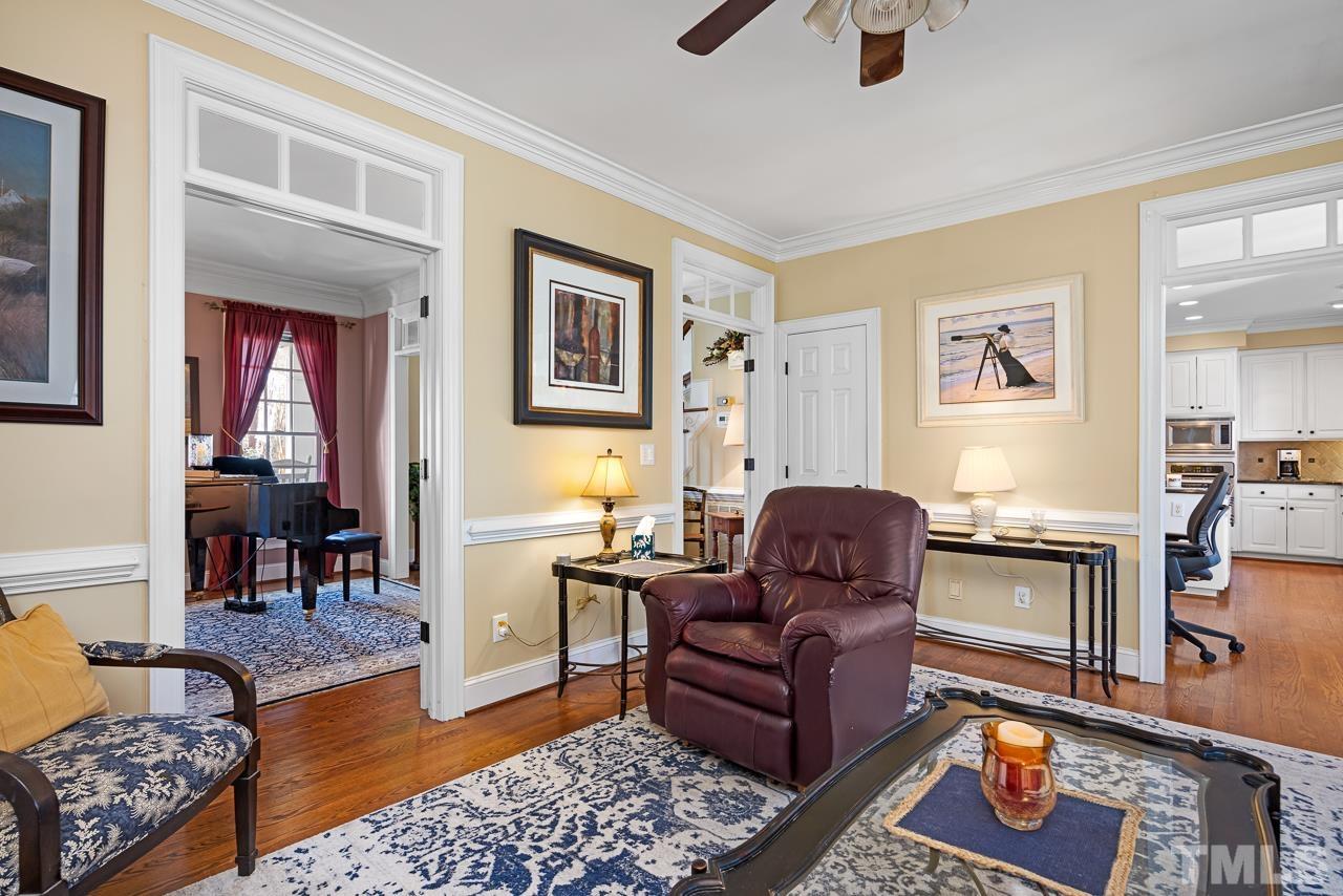 301 Medoc Lane Raleigh, NC 27615 - Photo 6 of 55 a living room with furniture and a window