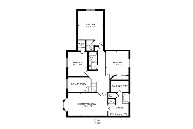 a picture of a floor plan