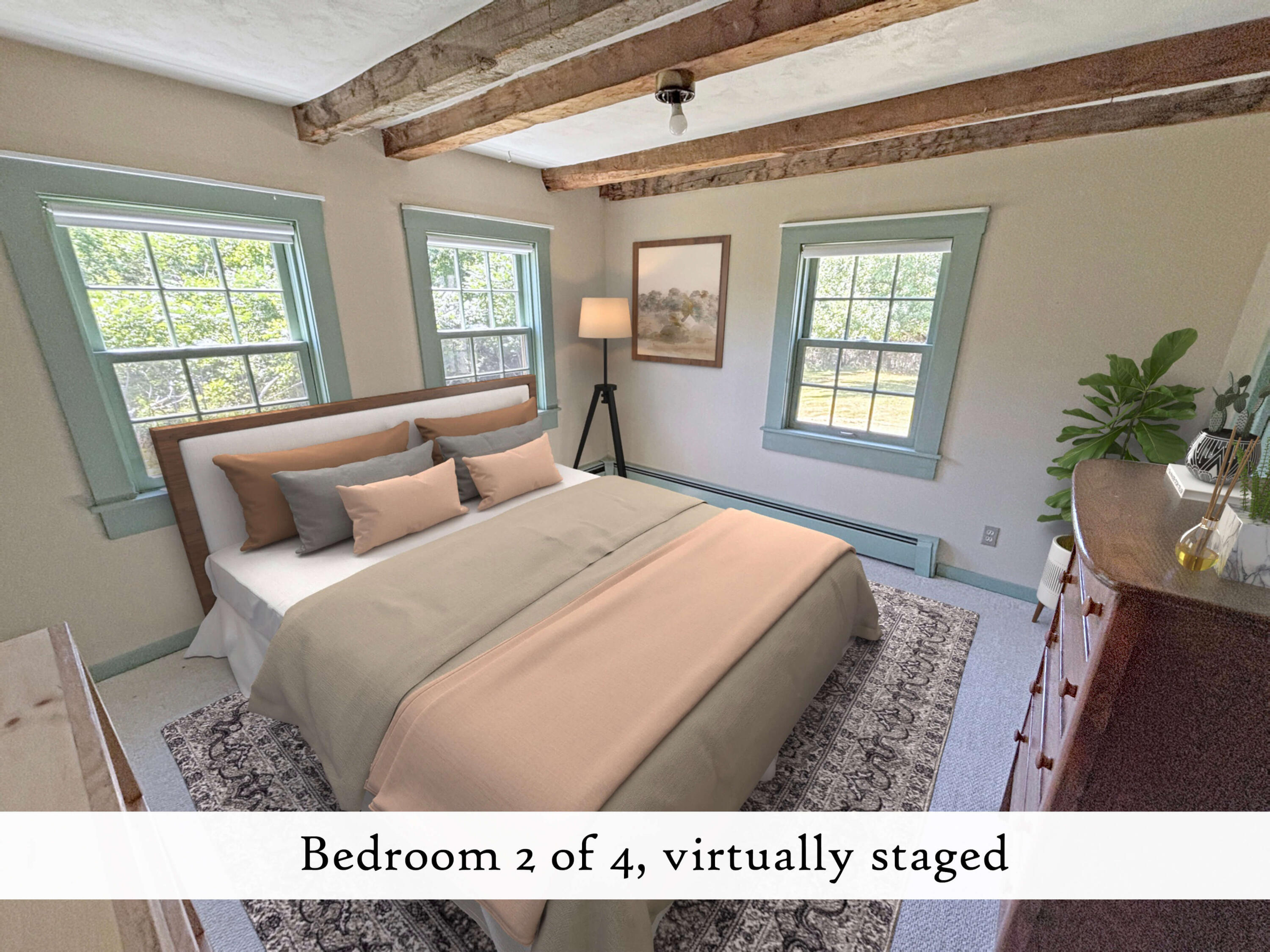26 Cape Road Tremont, ME 04674 - Photo 58 of 115 bedroom 2 (3) virtually staged, label