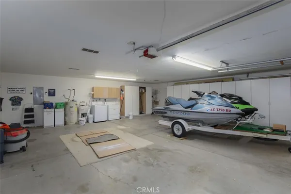 a room with gym equipment