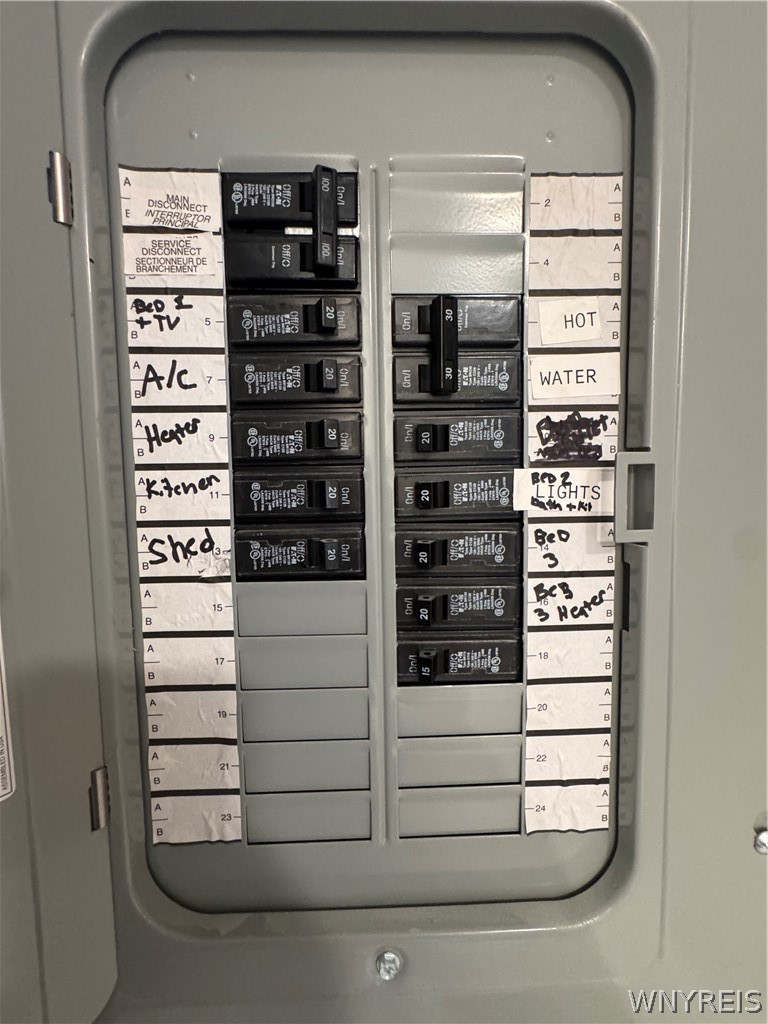 2464 Vukote Road Busti, NY 14710 - Photo 28 of 31 Electric pannel