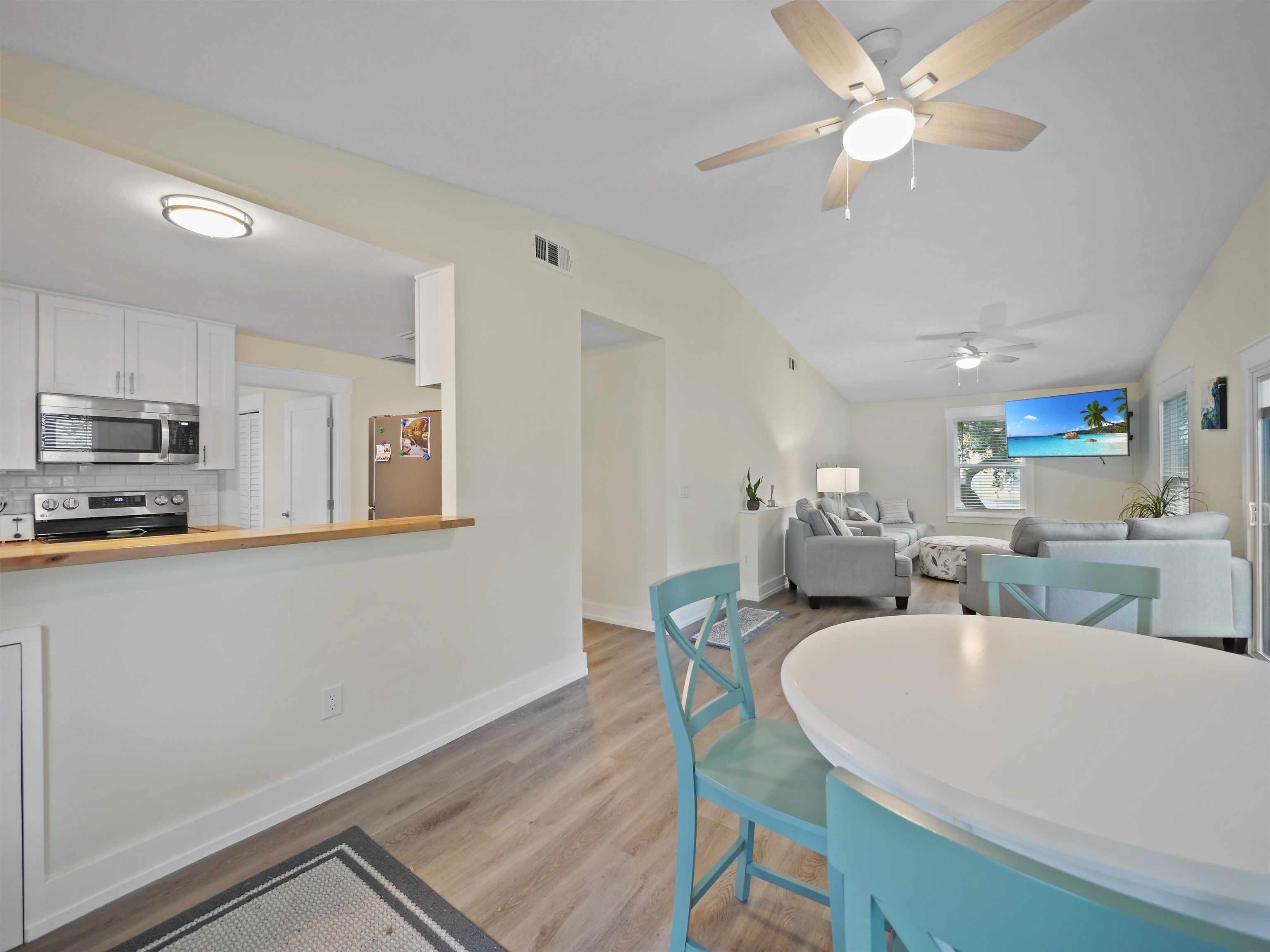 208 A Street St. Augustine, FL 32080 - Photo 5 of 10 a view of a dining room with furniture