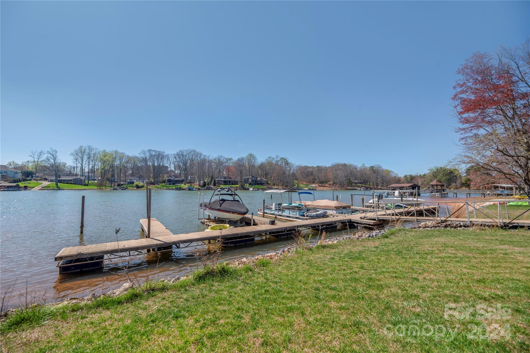 262 Spring Run Road Mooresville, NC 28117 - Photo 46 of 48 a view of a lake with outdoor space