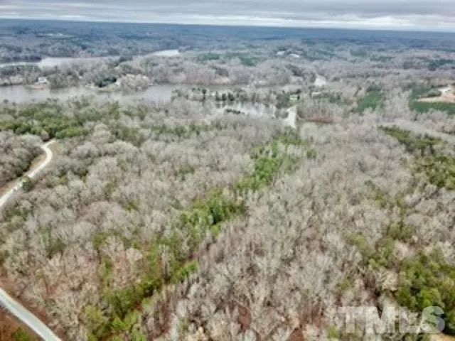 an aerial view of forest