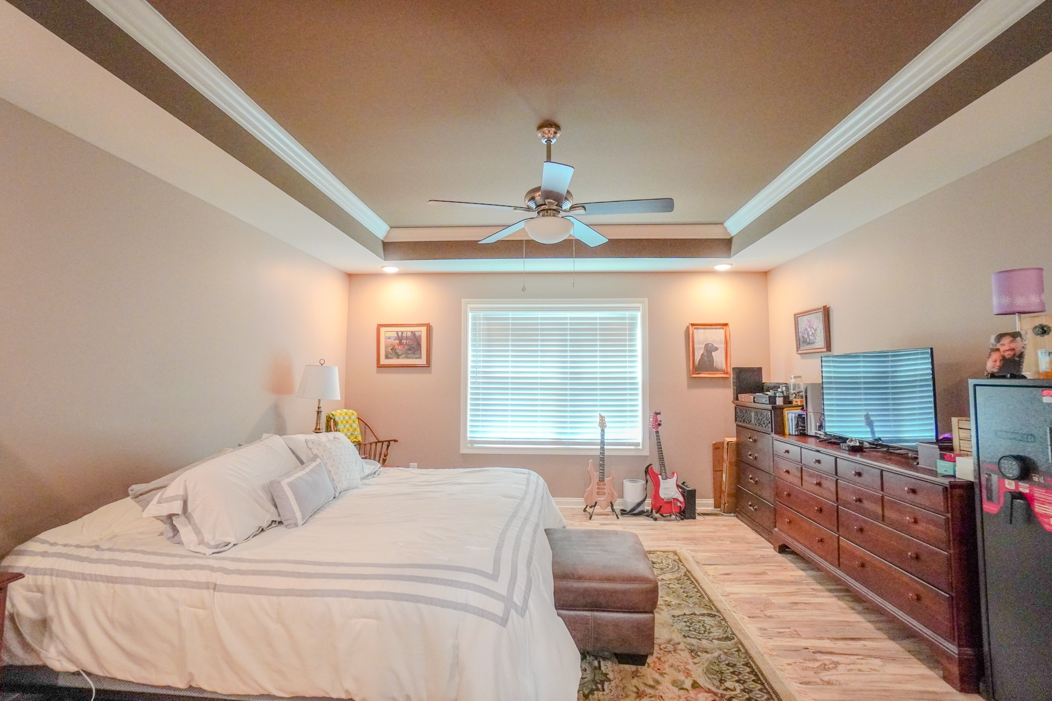 451 James Whitefield Road Bethpage, TN 37022 - Photo 31 of 52 a bedroom with a bed and wooden floor