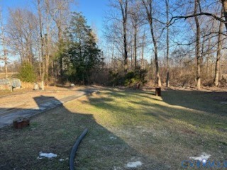 11707 Zilles Road Blackstone, VA 23824 - Photo 17 of 20 a view of yard with tree