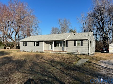 11707 Zilles Road Blackstone, VA 23824 - Photo 20 of 20 a front view of a house with a yard