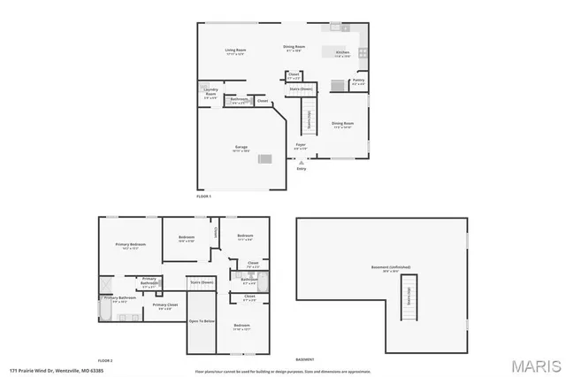 $389,000 | 171 Prairie Wind Drive, Wentzville, MO 63385