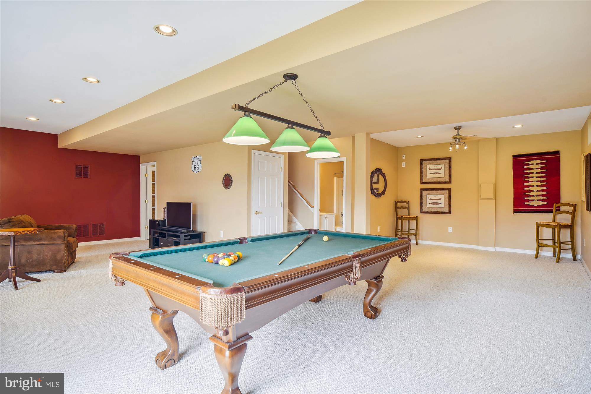 5911 Union Ridge Court Adamstown, MD 21710 - Photo 63 of 94 HUGE RECREATION ROOM WITH BERBER CARPET