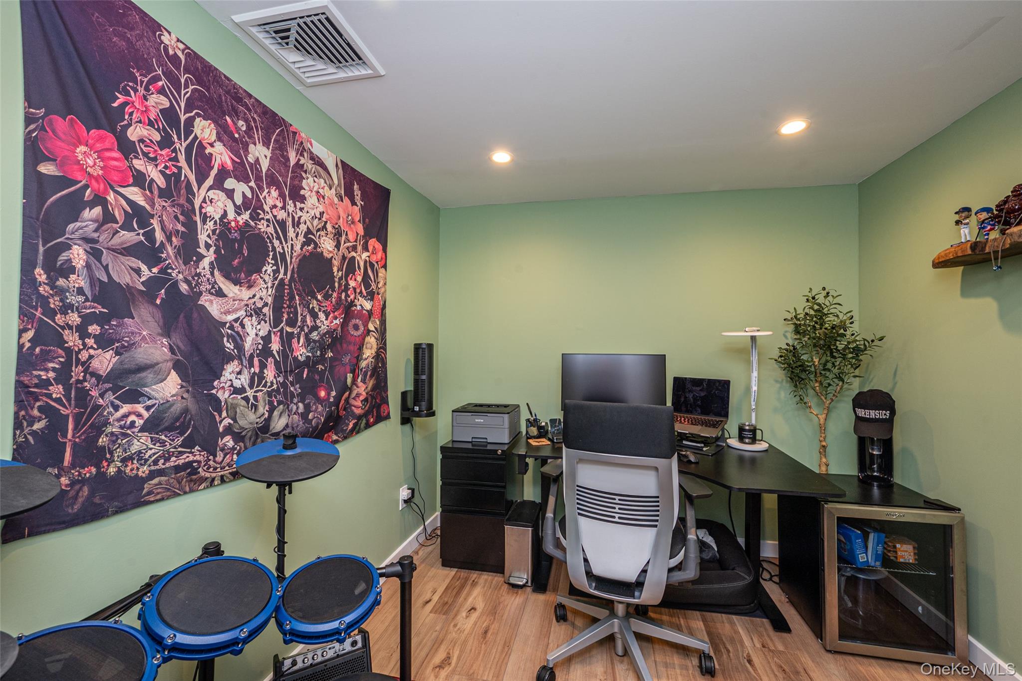 1 Casey Lane Middle Island, NY 11953 - Photo 18 of 35 a view of a workspace with furniture and wooden floor