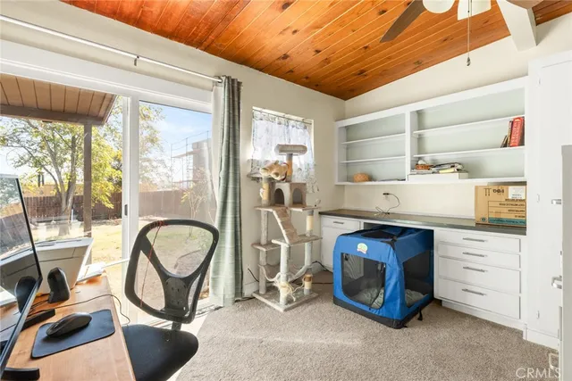 a room with storage and utility