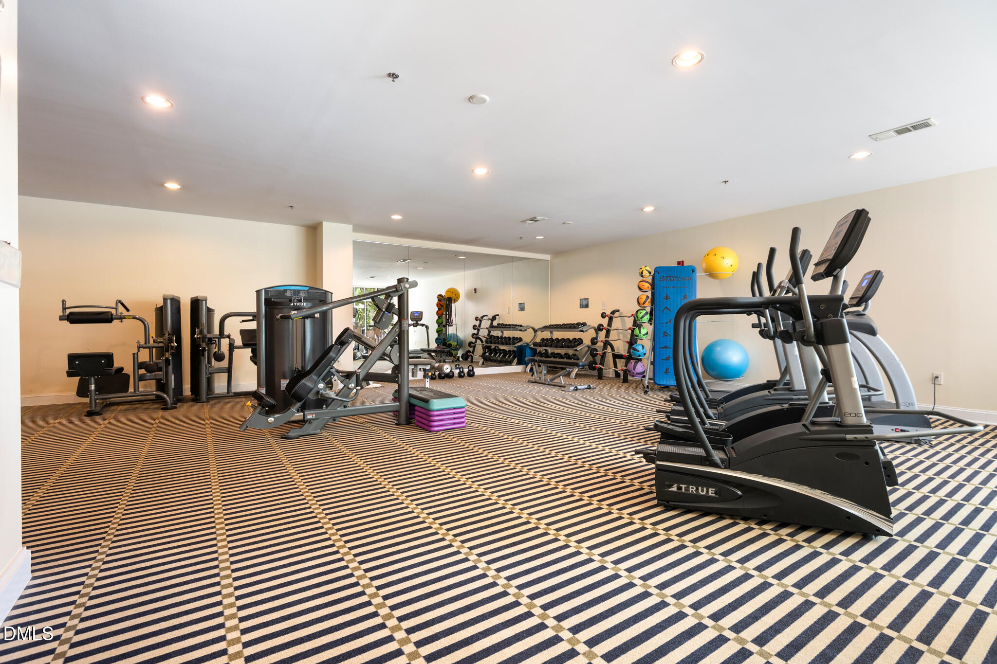 618 North Boylan Avenue, Unit 400 Raleigh, NC 27603 - Photo 36 of 45 a view of a room with gym equipment