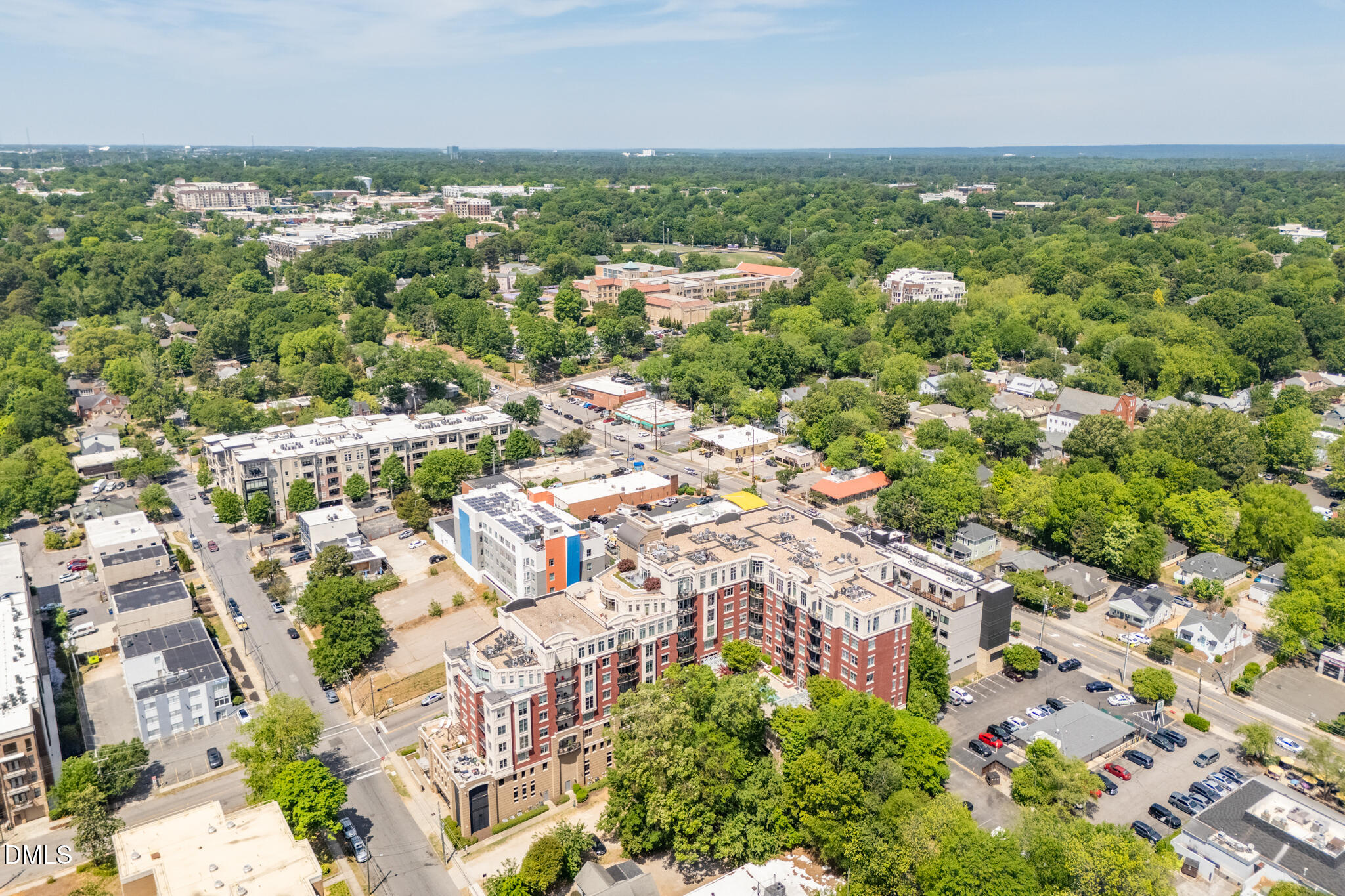 618 North Boylan Avenue, Unit 400 Raleigh, NC 27603 - Photo 43 of 45 an aerial view of multiple house