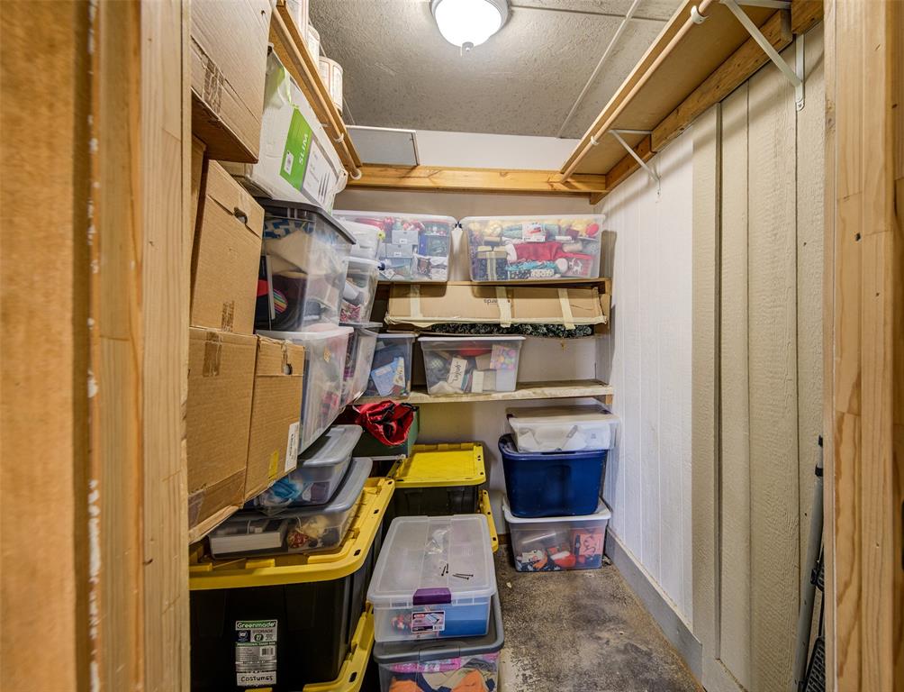 514 Gilliland Road Springtown, TX 76082 - Photo 24 of 31 Storage closet off of the flex space