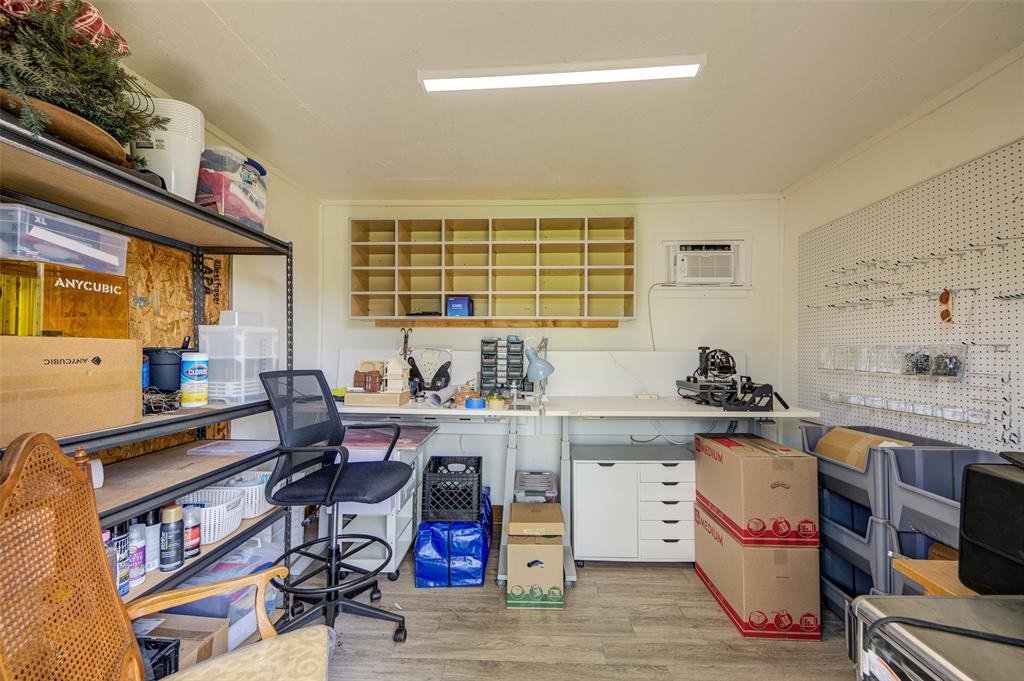 514 Gilliland Road Springtown, TX 76082 - Photo 27 of 31 The craft room with electricity and air conditioning.