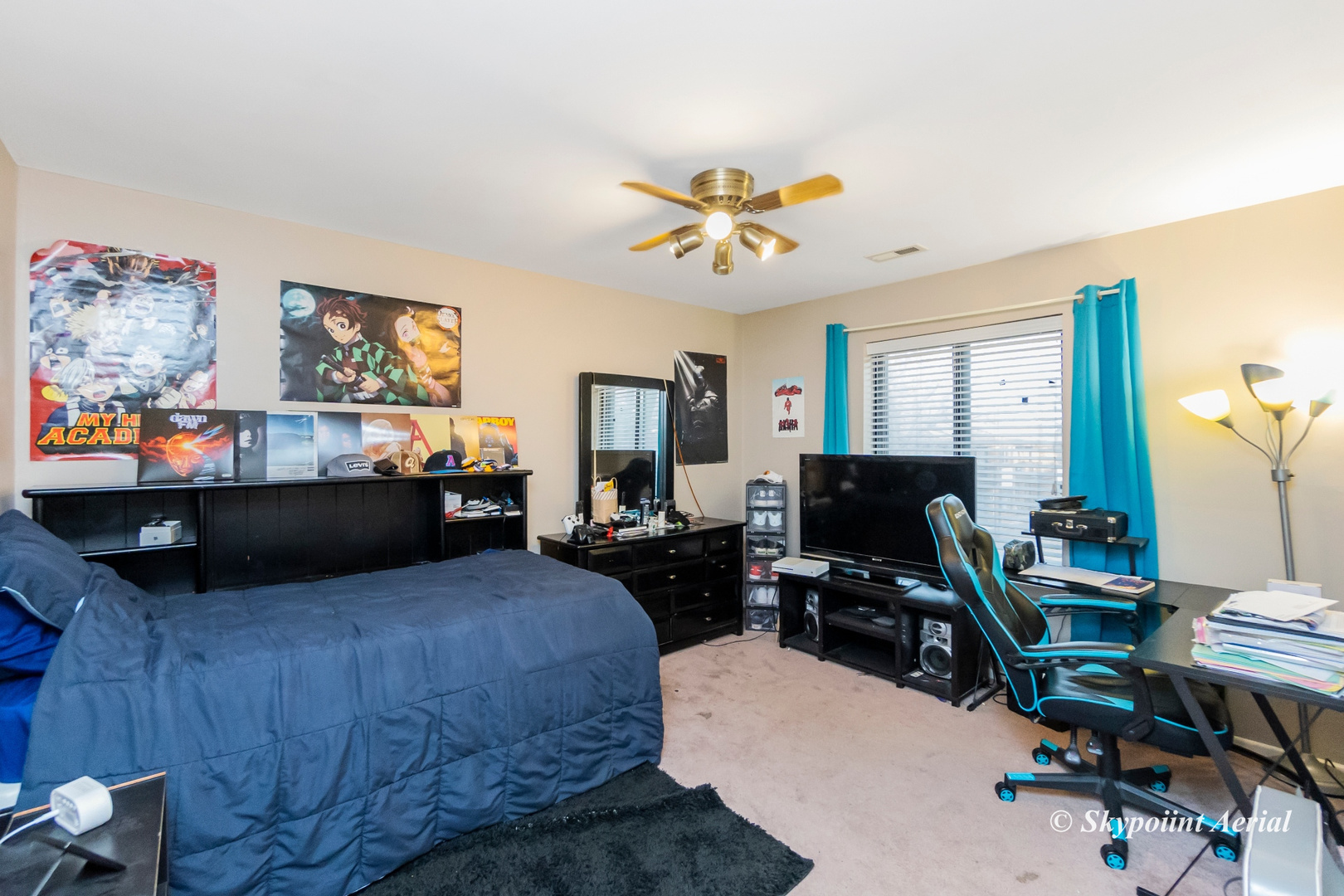 3231 West 184th Street, Unit 2B Homewood, IL 60430 - Photo 13 of 22 a living room with furniture and a flat screen tv