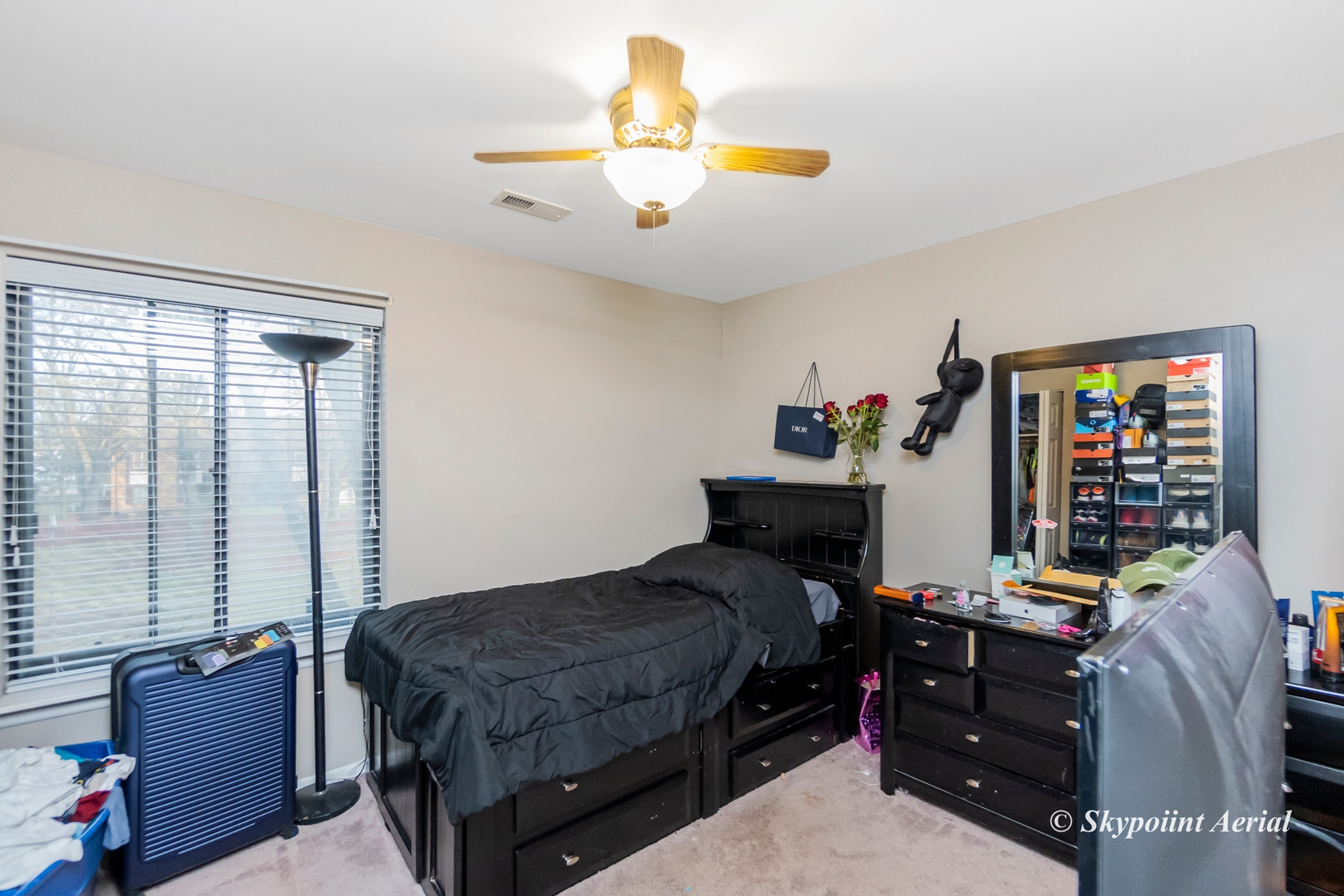 3231 West 184th Street, Unit 2B Homewood, IL 60430 - Photo 9 of 22 a bedroom with a bed and window