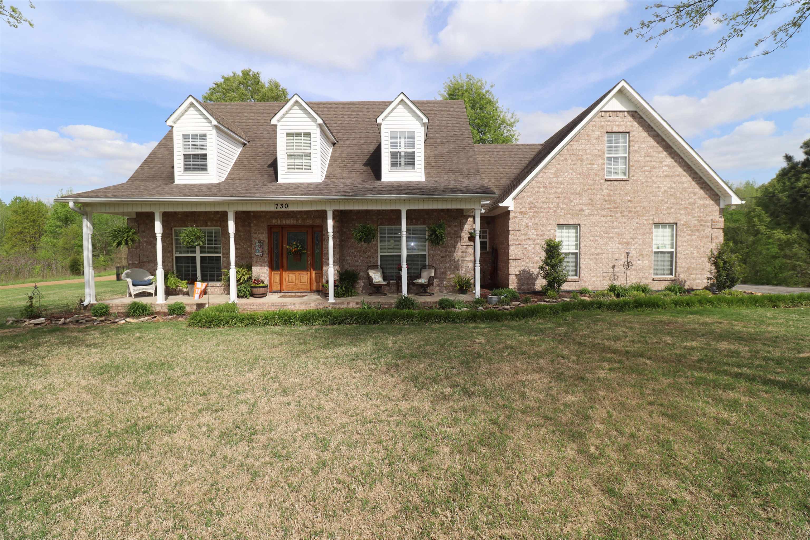 730 Durhamville Road Ripley, TN 38063 - Photo 1 of 40 front view of a house with a yard