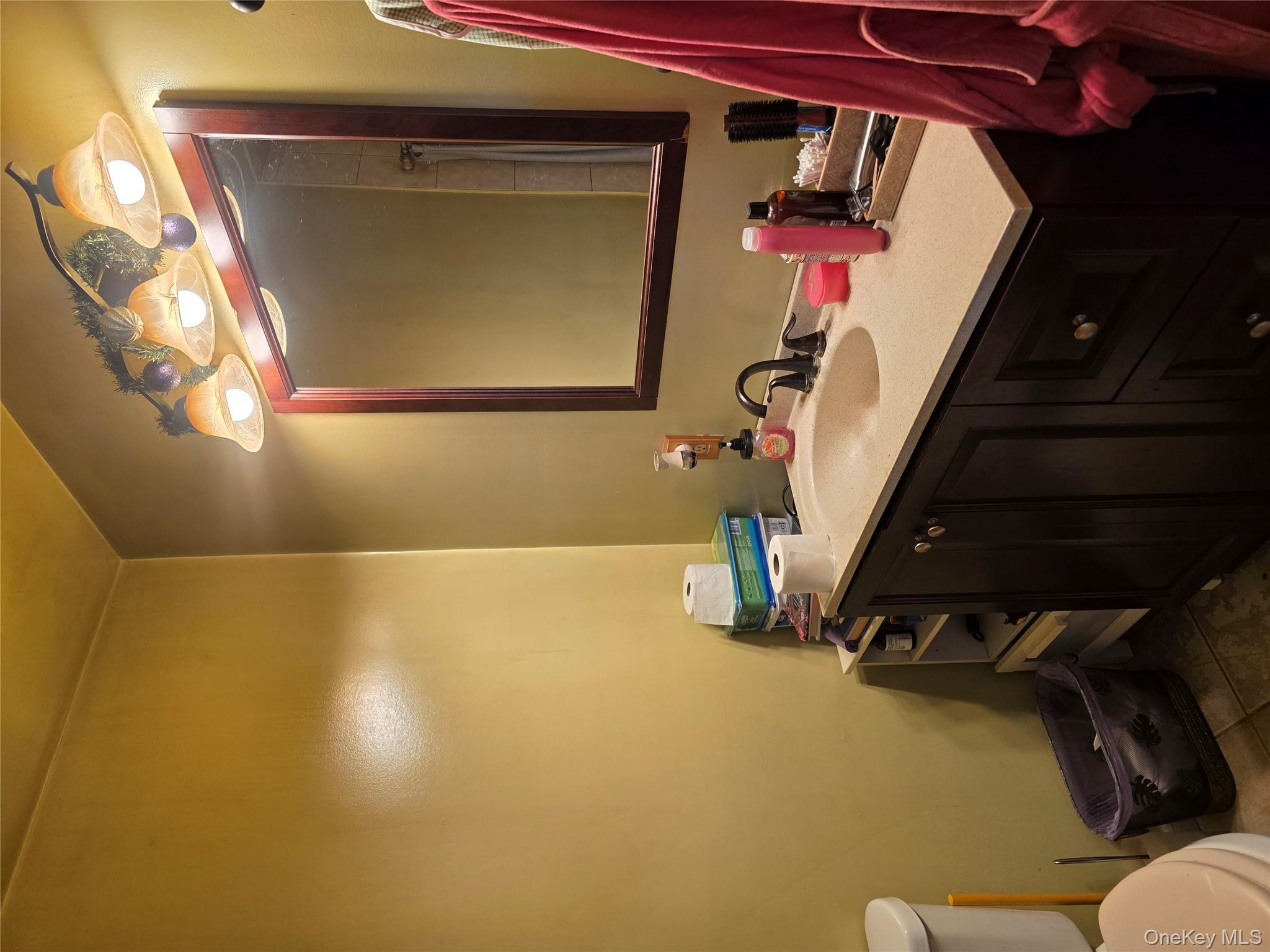 9 Queen Mountain Road, Unit 64 Ferndale, NY 12734 - Photo 15 of 20 a bathroom with a sink and a mirror