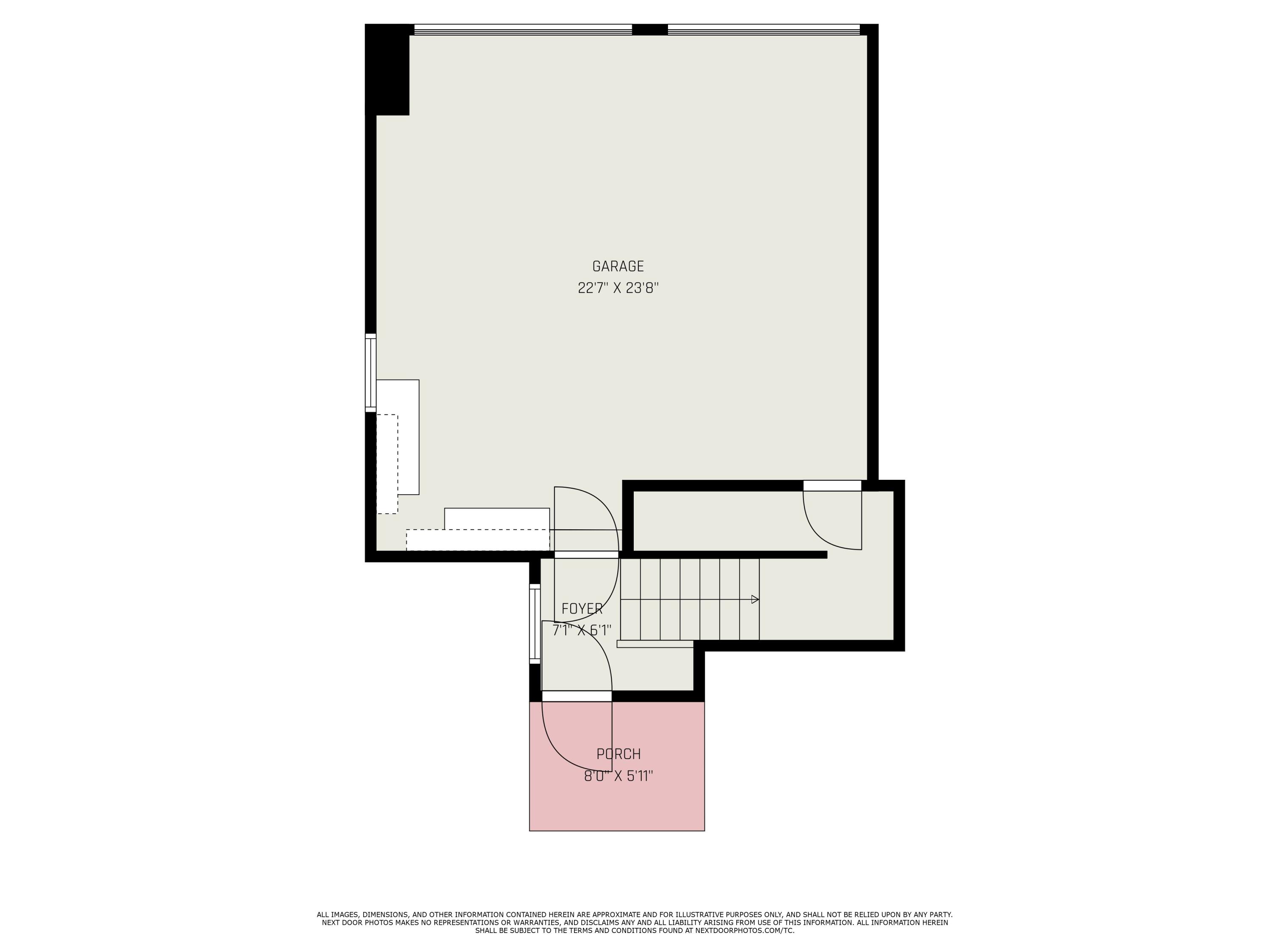 764 South Milford Road Milford, MI 48381 - Photo 17 of 17 Entry/Garage Floor Plan