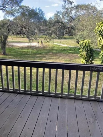 a view of balcony with outdoor space