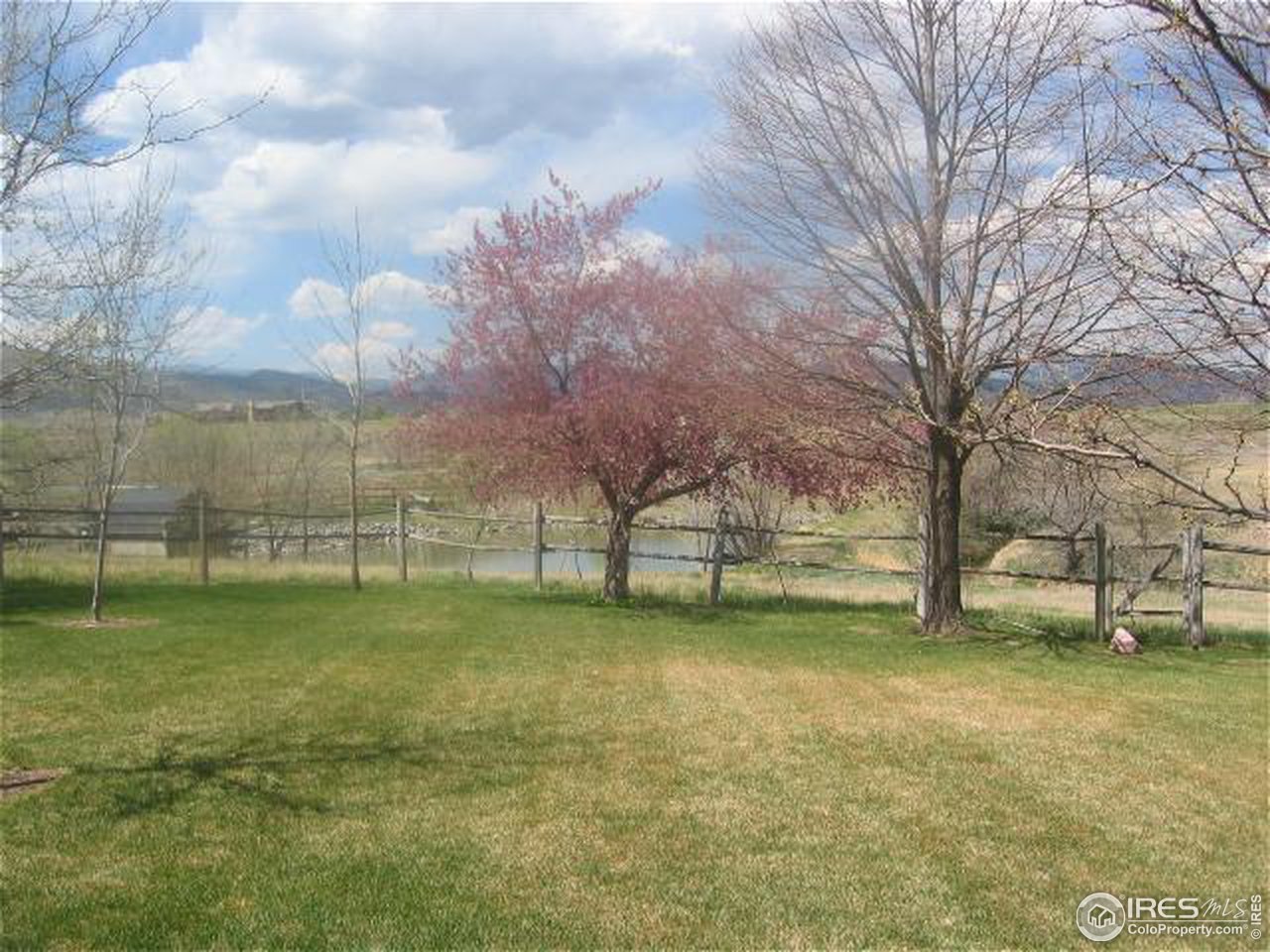 5575 St Vrain Road Longmont, CO 80503 - Photo 3 of 10 a view of a yard with a house in the background