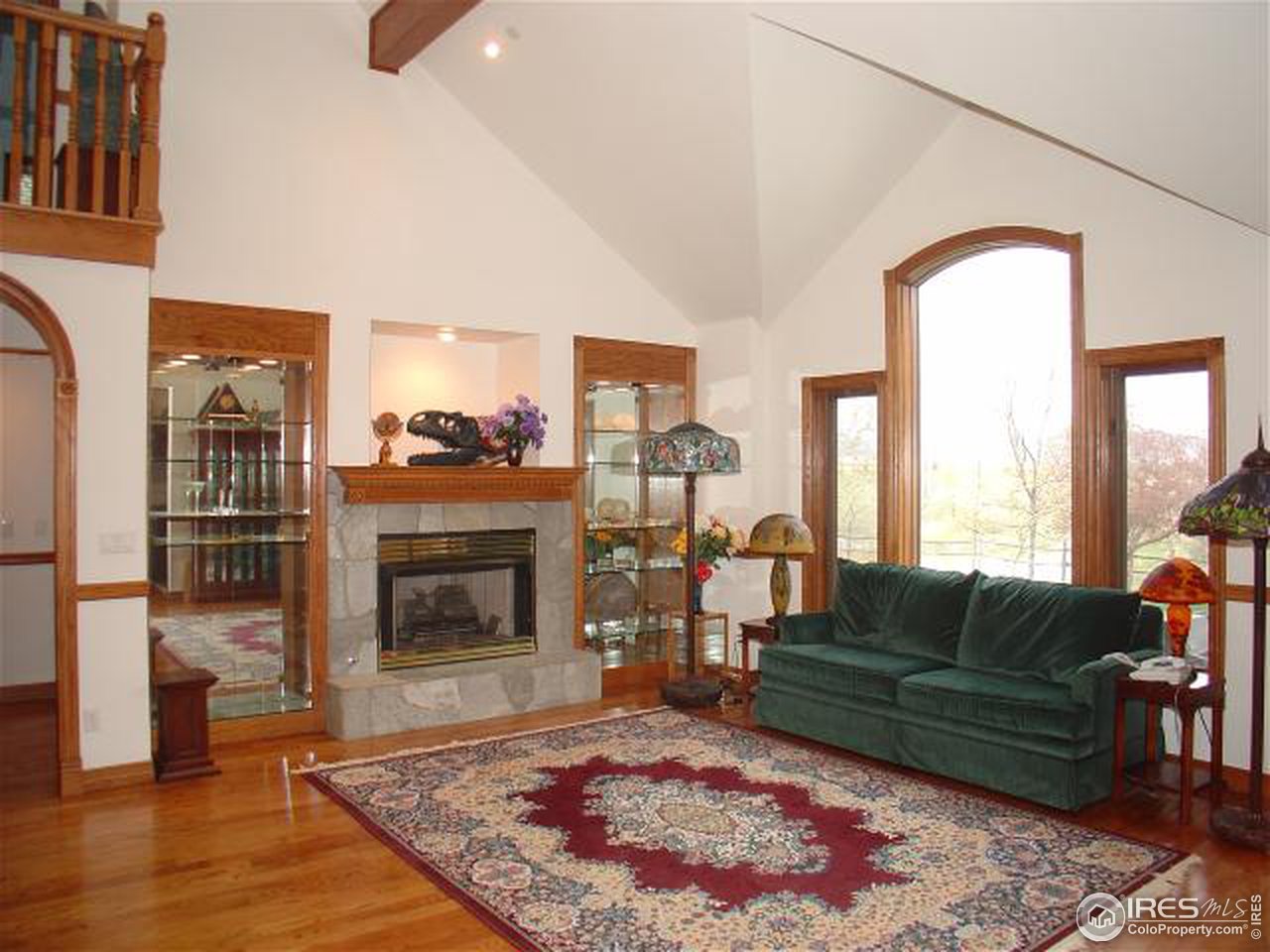 5575 St Vrain Road Longmont, CO 80503 - Photo 8 of 10 a living room with furniture or couch and a fireplace