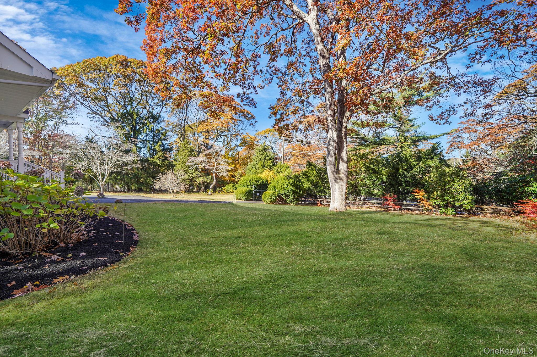 12 Harbor Beach Road Miller Place, NY 11764 - Photo 34 of 45 View of green lawn with view of wooded area