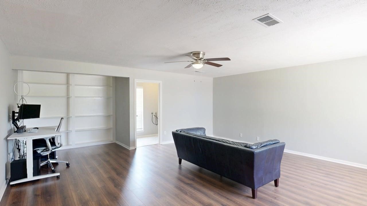 619 Cotter Drive Spring, TX 77373 - Photo 29 of 50 a living room with furniture and wooden floor
