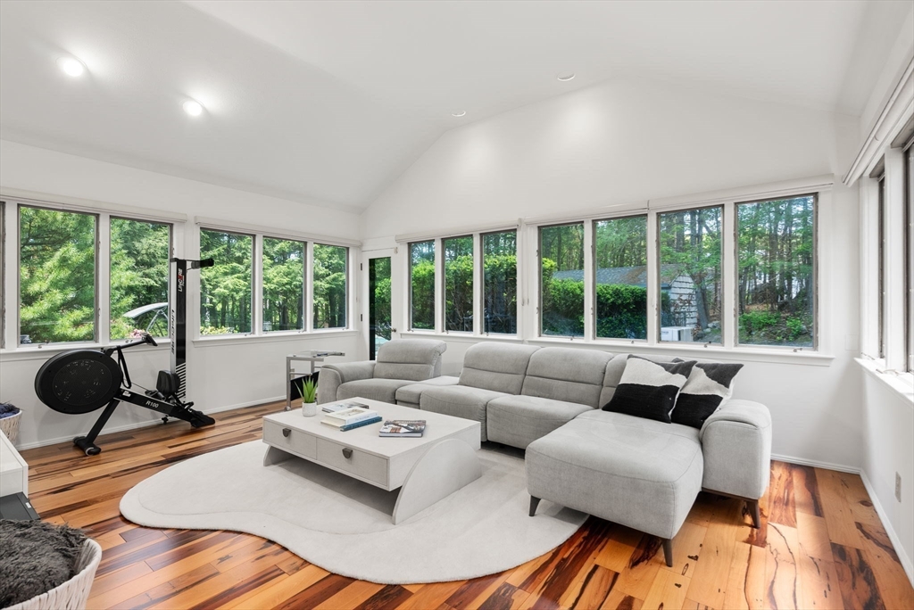 169 Hickory Road Weston, MA 02493 - Photo 13 of 30 a living room with furniture and a large window
