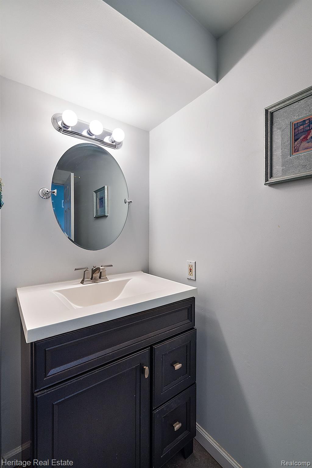 6052 Middle Lake Road Clarkston, MI 48346 - Photo 21 of 47 Updated half bath