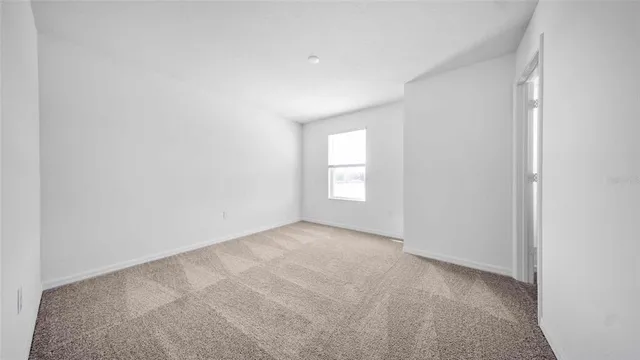 a view of empty room