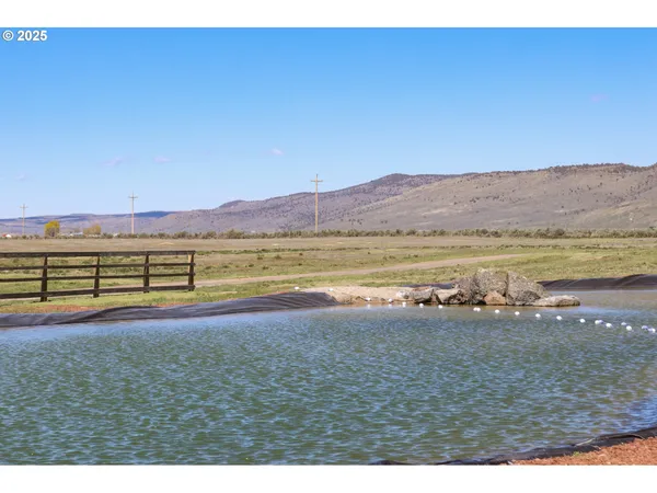 a view of an outdoor space and mountain view