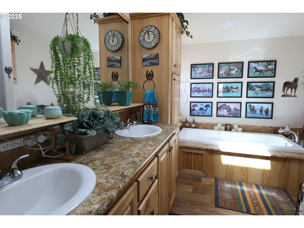 a living room filled with furniture