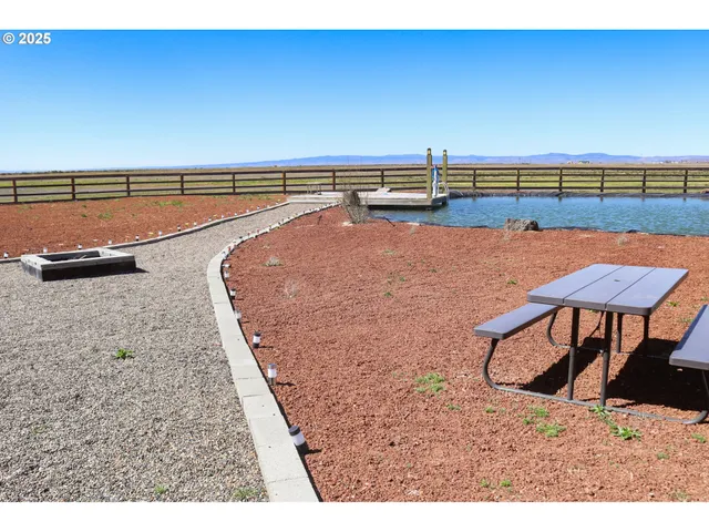 a view of a swimming pool and outdoor space