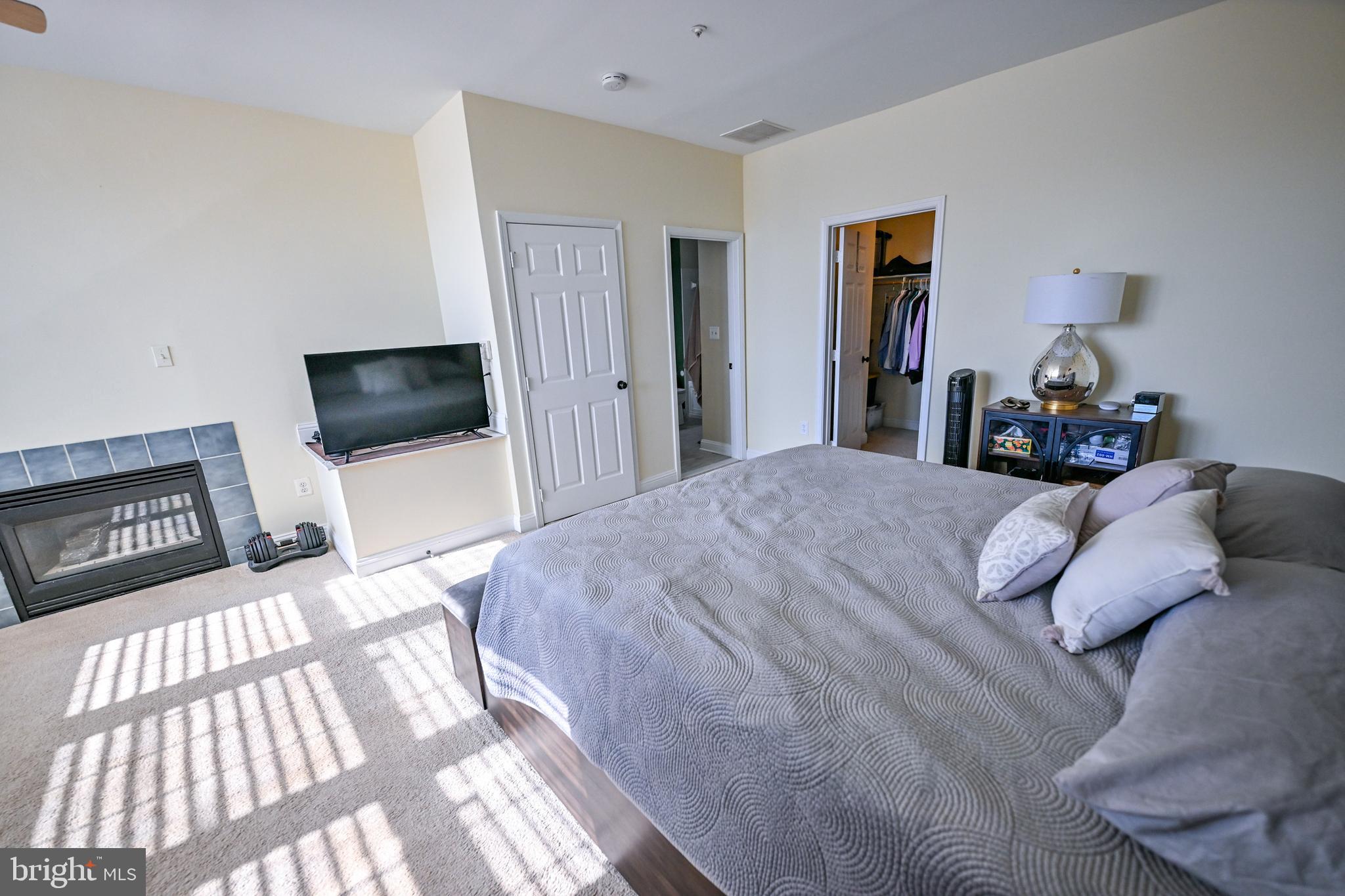 8727 Grape Arbor Way Odenton, MD 21113 - Photo 32 of 49 a bedroom with a bed and a tv