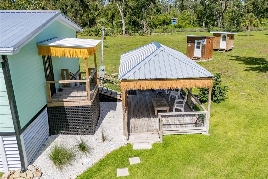 1175 Southwest 248th Avenue Steinhatchee, FL 32359 - Photo 16 of 54 swimming pool view with a seating space