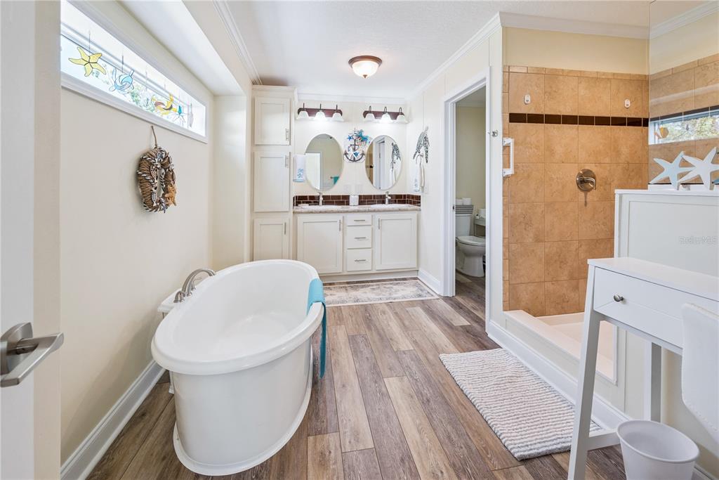 1175 Southwest 248th Avenue Steinhatchee, FL 32359 - Photo 47 of 54 a bathroom with a sink toilet and shower