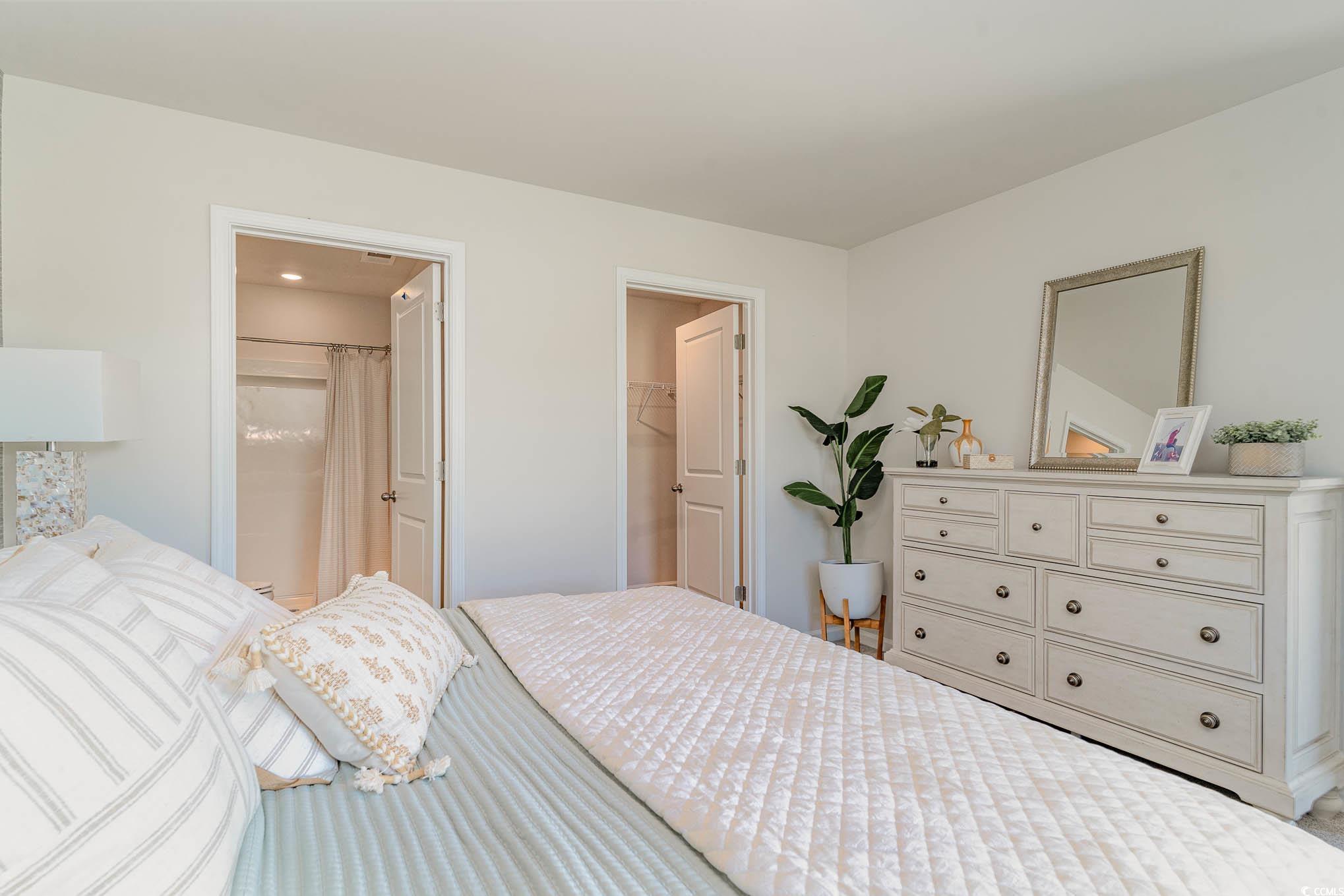 243 Teddy Bear Loop Conway, SC 29526 - Photo 15 of 24 Bedroom with a walk in closet and ensuite bathroom