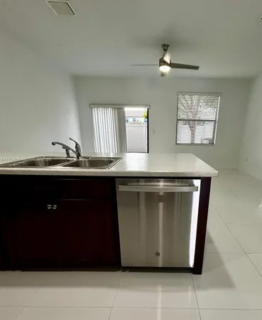 a bathroom with a shower and a fireplace