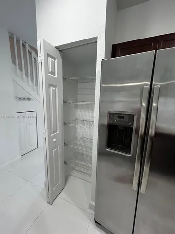 a view of walk in closet