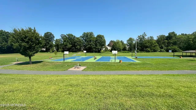 a view of a basketball court