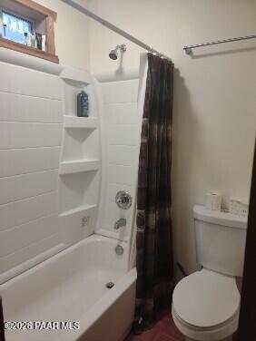 16432 Incline Trail Williams, AZ 86046 - Photo 26 of 62 a white toilet sitting next to a bath tub and shower