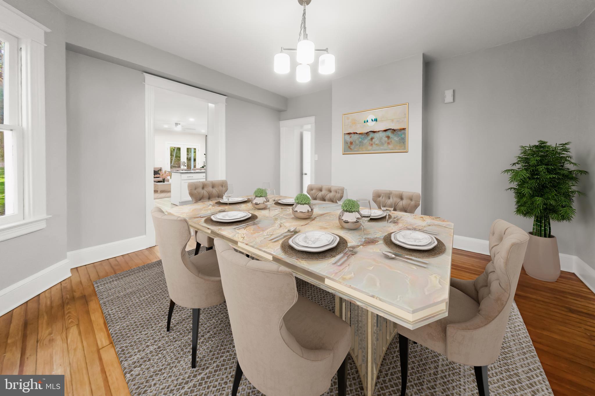 10220 Capitol View Avenue Silver Spring, MD 20910 - Photo 16 of 66 a view of a dining room with furniture and window