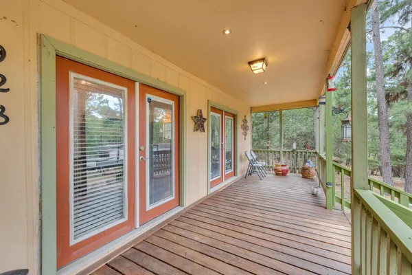 a very nice looking room with a large window